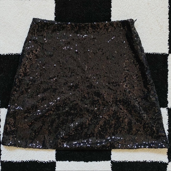 omighty Dresses & Skirts - OMIGHTY Black Sequin Skirt
